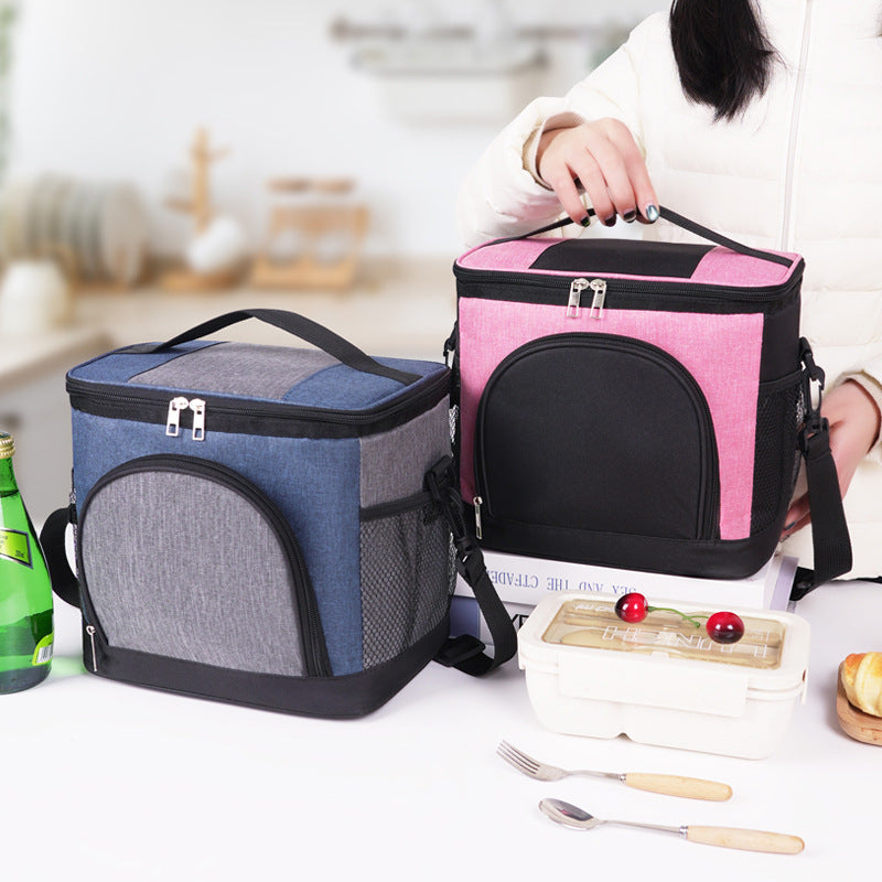 Insulated cooler bag with carrying strap Bowlift