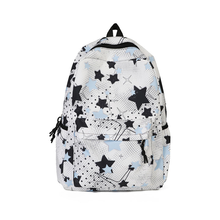 Star-Patterned Adventure Backpack