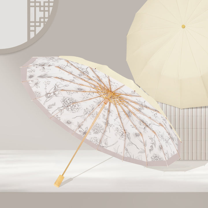 Women's decorative sunshade with playful animal design Bowlift