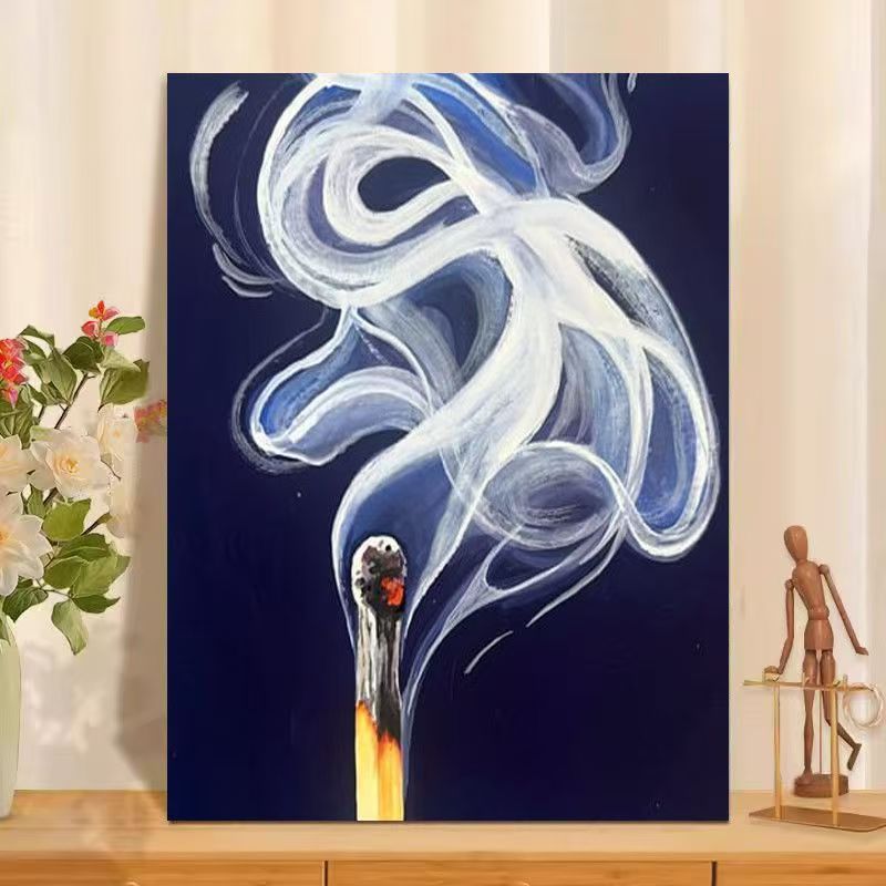 Abstract Smoke Art Print Bowlift