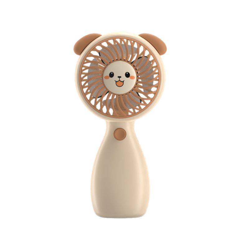Women's Portable Mini Hand Fan in Cute Animal Design Bowlift