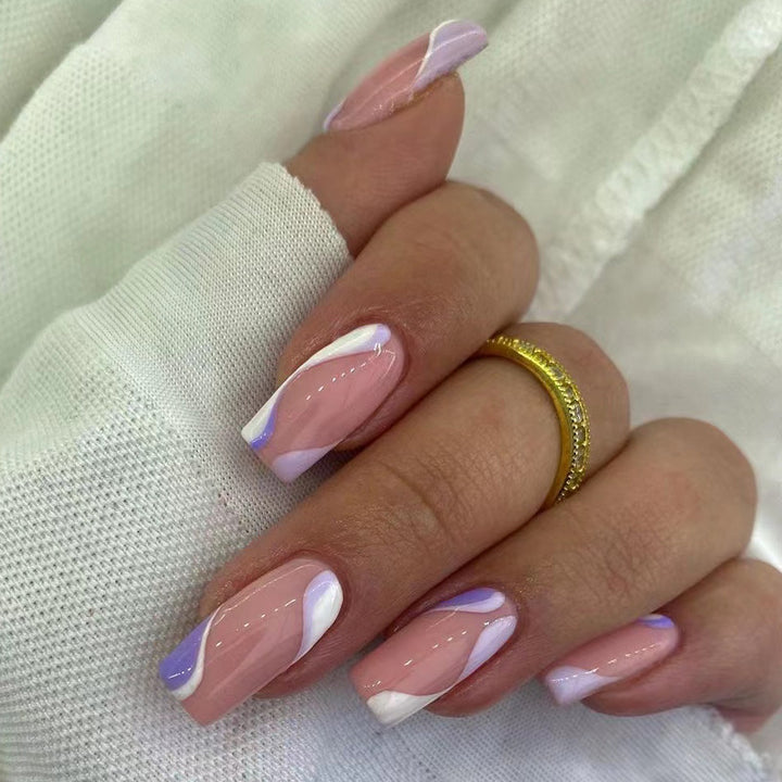 Artful Nail Art with Geometric Patterns Bowlift