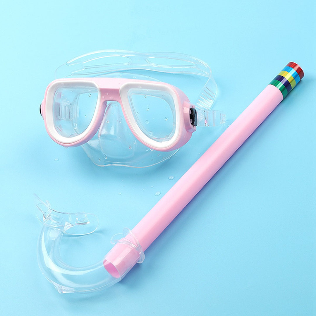 Snorkel set with high-quality breathing mask and ergonomic mouthpiece Bowlift