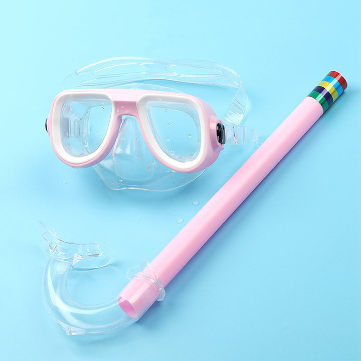 Snorkel set with high-quality breathing mask and ergonomic mouthpiece Bowlift