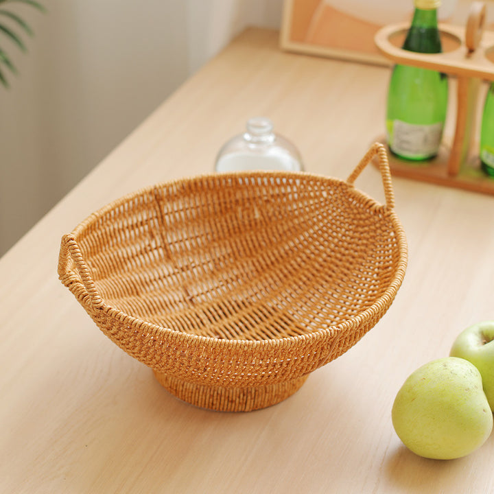 Unisex Handwoven Fruit and Vegetable Stand Bowlift