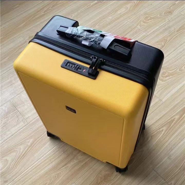 hardshell spinner carry-on suitcase with telescopic handle double-spinner wheels built-in TSA combination lock scratch-resistant ABS shell Bowlift