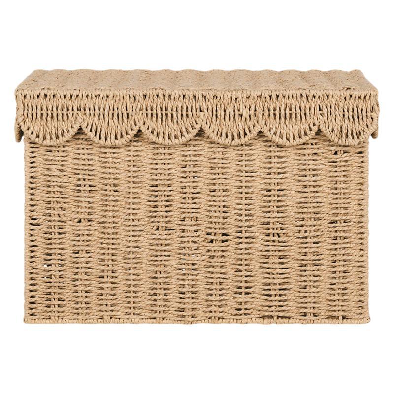 Playful storage basket with lid Bowlift