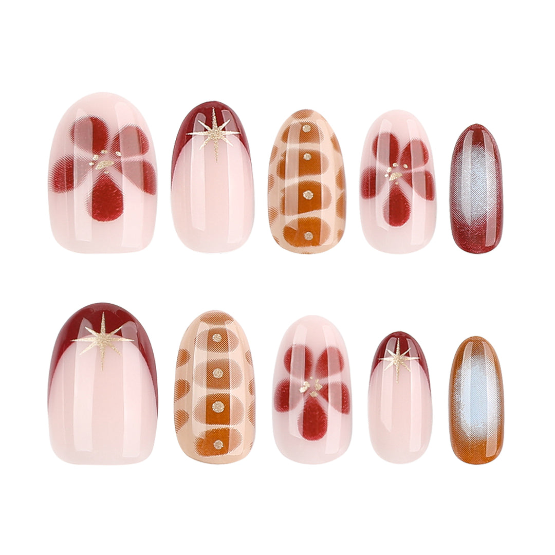 Artful Nail Art in Modern Style Bowlift