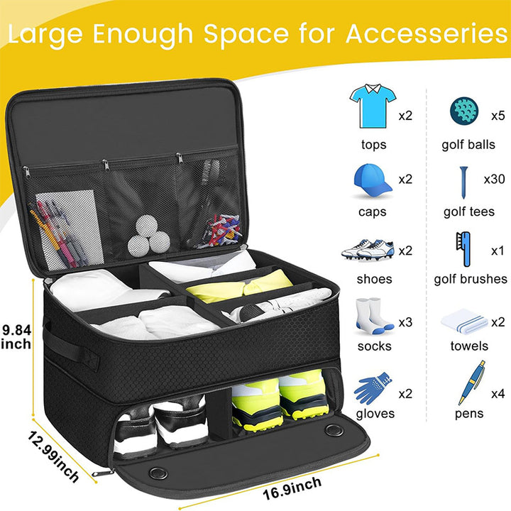 Multi-Compartment Travel Organizer Tote Bowlift