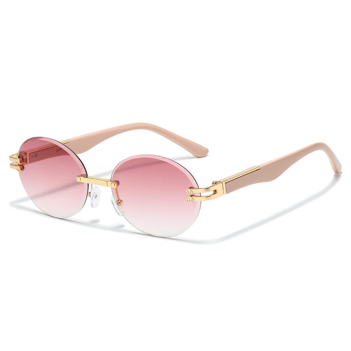 Stylish Round Frame Sunglasses Bowlift