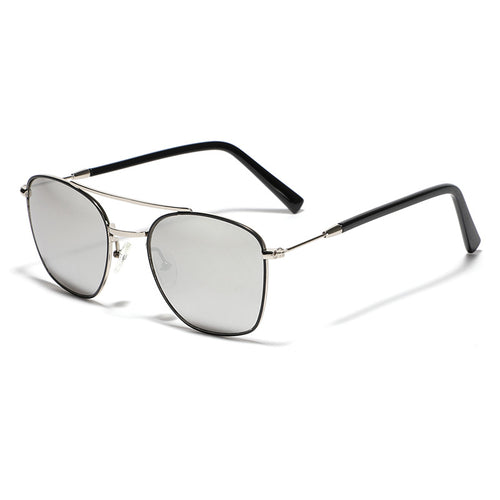 Women's fashionable square sunglasses with luxurious metal frame Bowlift