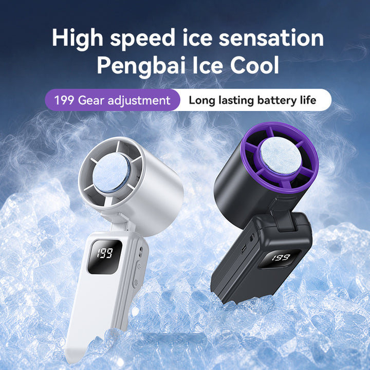 Women's Portable Mini Air Cooler with LED Display Bowlift