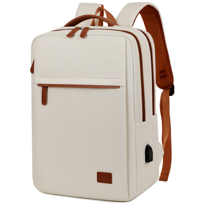 BowLift | TechPort Laptop Backpack with USB Charging Port – Water-Resistant Design for 15.6-Inch Laptops