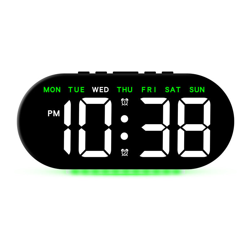 Digital Multi-Function Alarm Clock with Large Digits Bowlift