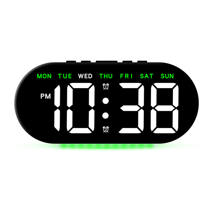Digital Multi-Function Alarm Clock with Large Digits Bowlift