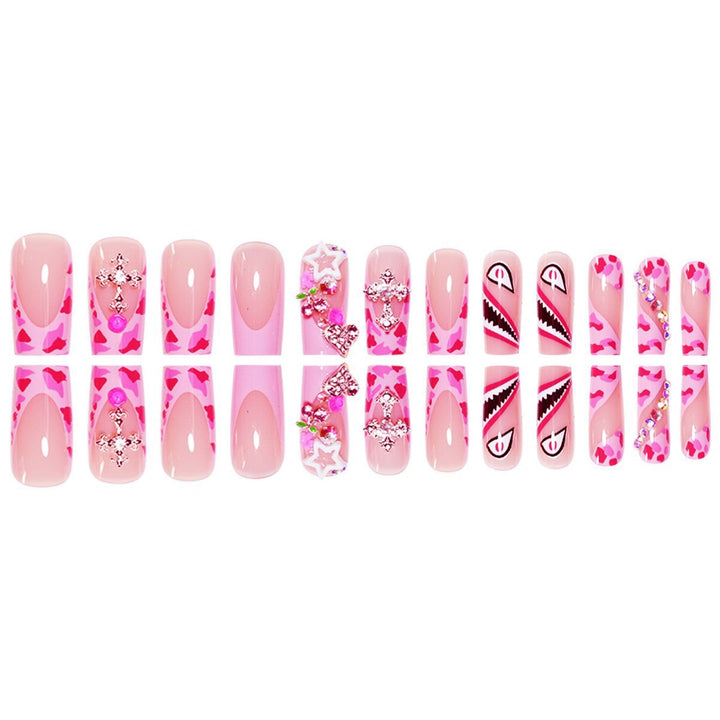 Trendy Artistic Press-On Nail Enhancements Bowlift