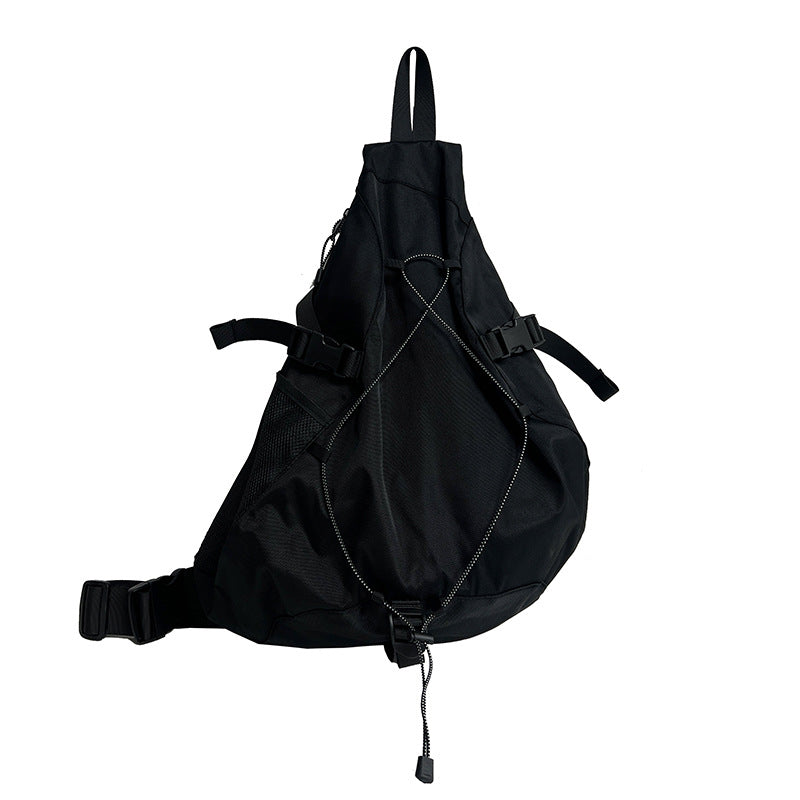 Sporty sling backpack with adjustable straps and practical organizer Bowlift