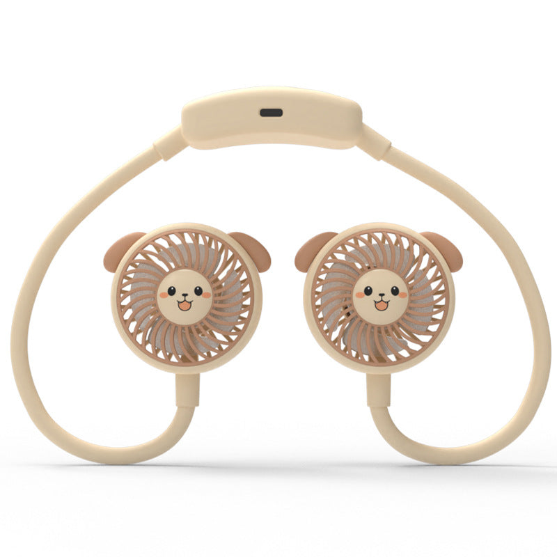 Unisex portable Mini Fan Headphones Bowlift