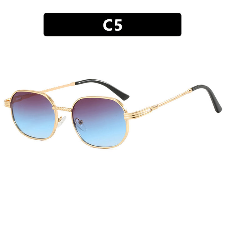 Women’s trendy sunglasses with geometric frame and gradient lenses Bowlift