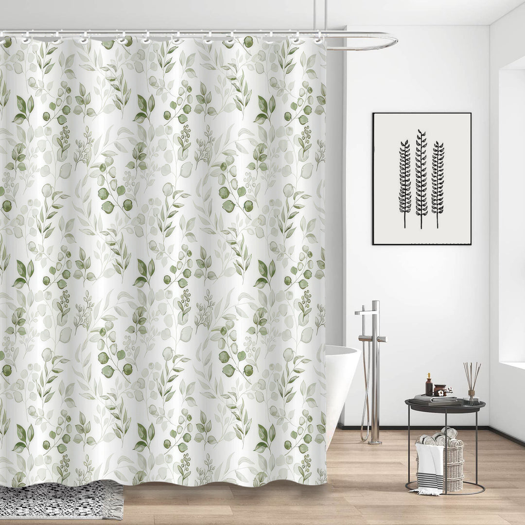 Premium Waterproof Shower Curtain Bowlift