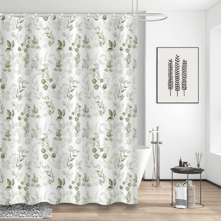 Premium Waterproof Shower Curtain Bowlift