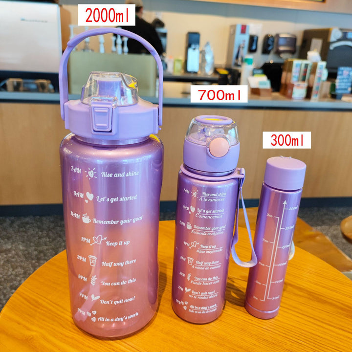 Women's Motivational Water Bottle Bowlift