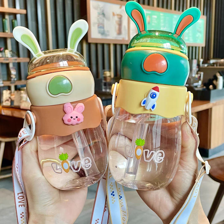 Women's Children's Water Bottle with Cute Design Bowlift