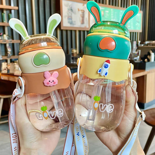Women's Children's Water Bottle with Cute Design Bowlift