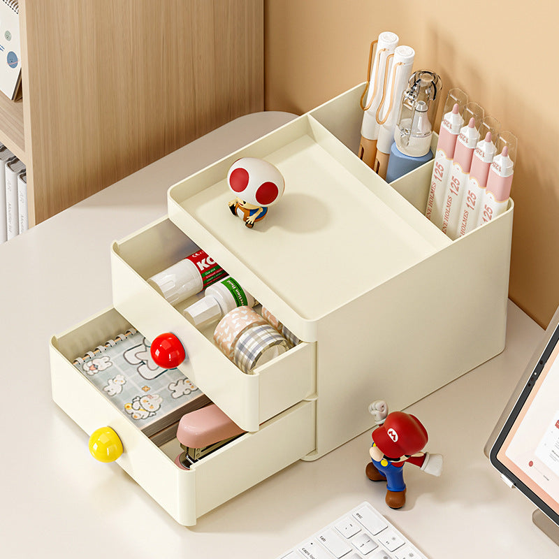 Stylish Two-Drawer Storage Organizer Bowlift