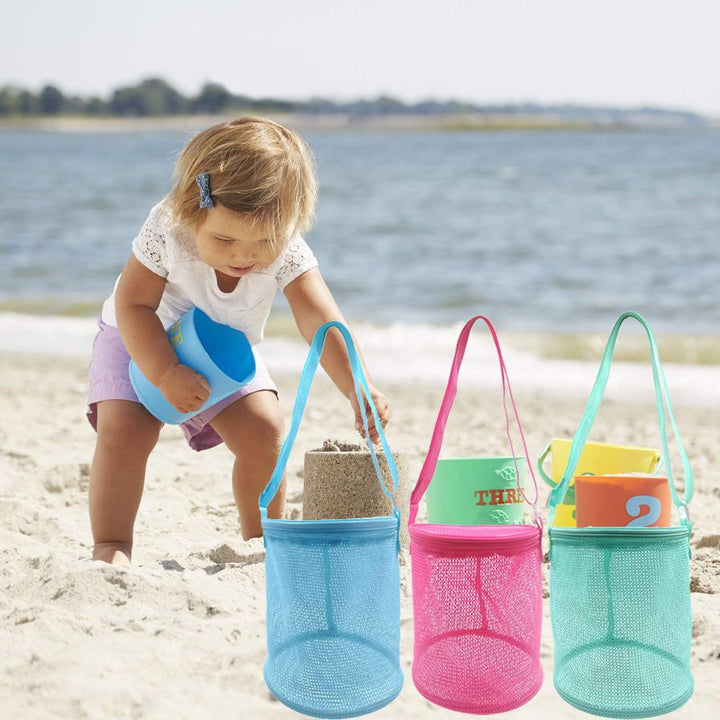 Practical mesh shoulder bag Bowlift