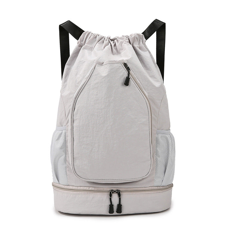 Lightweight Drawstring Sports Backpack Bowlift