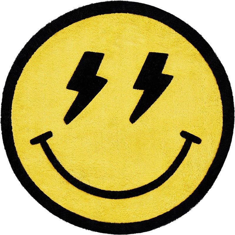 Smile Face Decorative Bath Mat