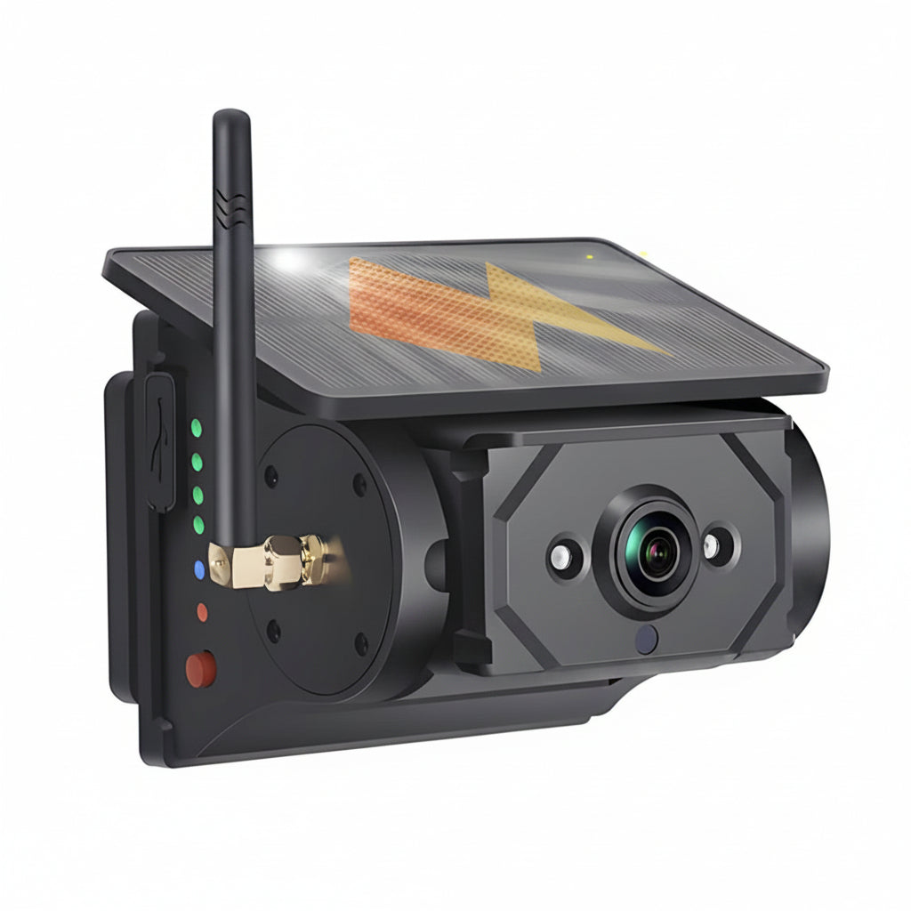 1080P Solar Magnetic Wireless Car Camera