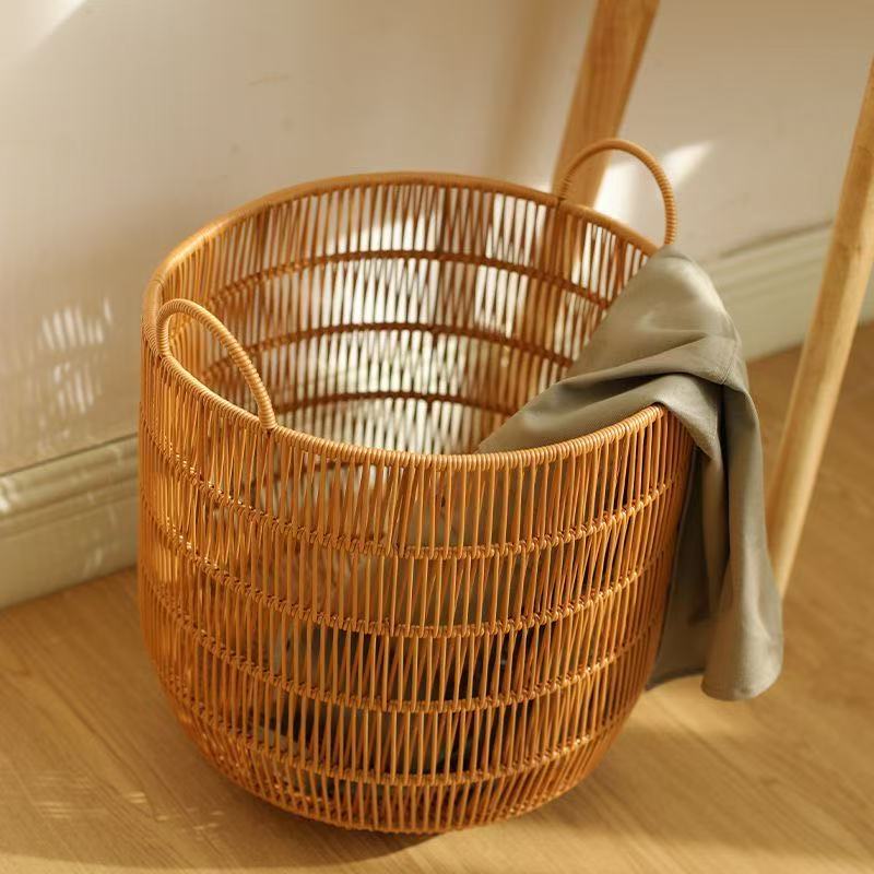 Decorative Woven Storage Basket Bowlift
