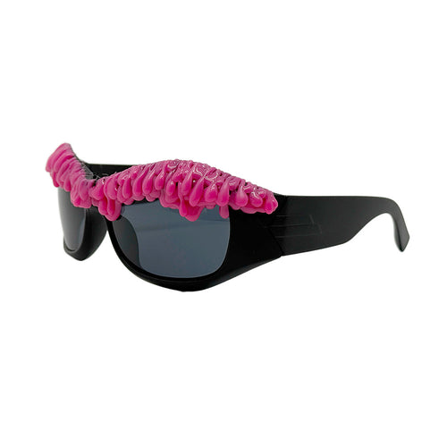 Women's creative sunglasses with innovative structure frame Bowlift