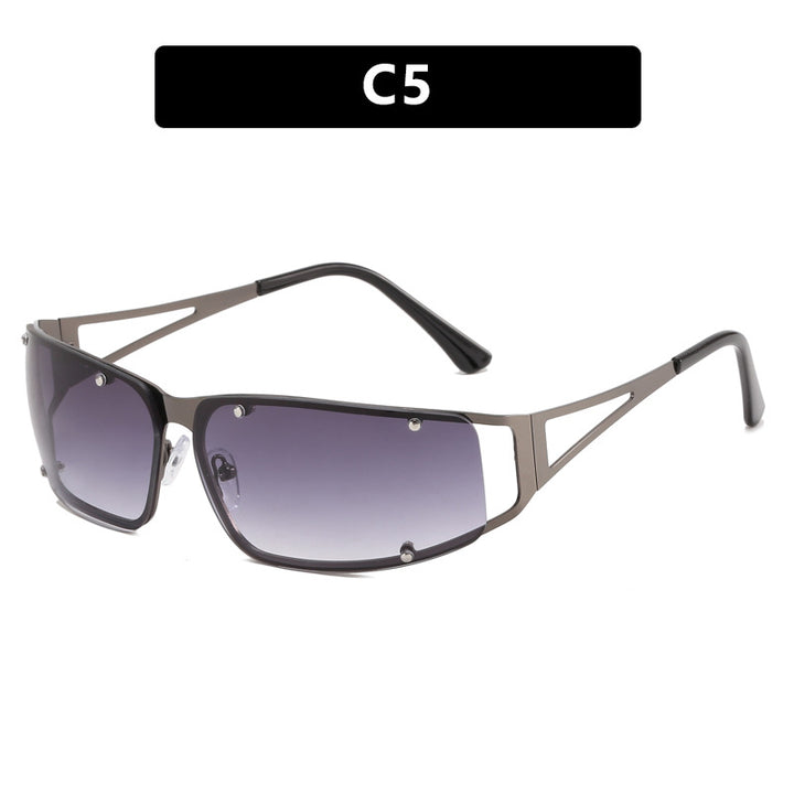 Women's sporty sunglasses with trendy design and polarized lenses Bowlift