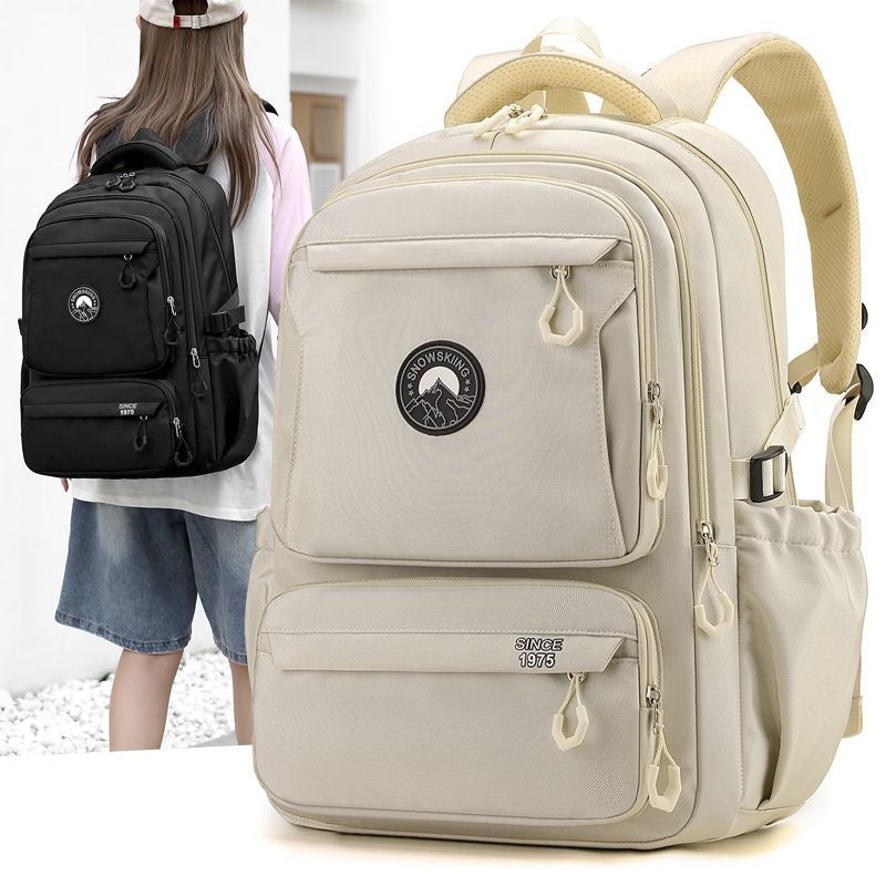 Multifunctional Backpack with Ergonomic Design and Large Capacity Bowlift