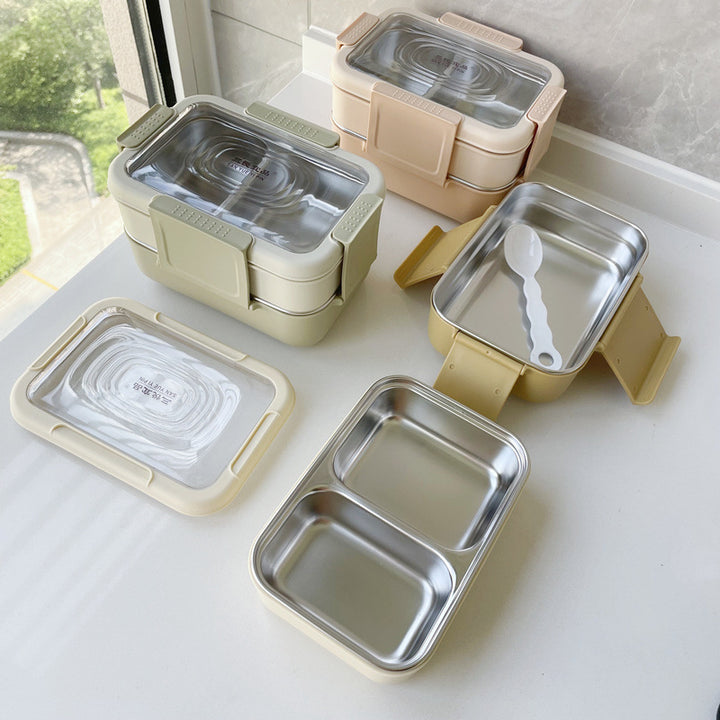 Multi-Layer Leak-Resistant Food Storage Container