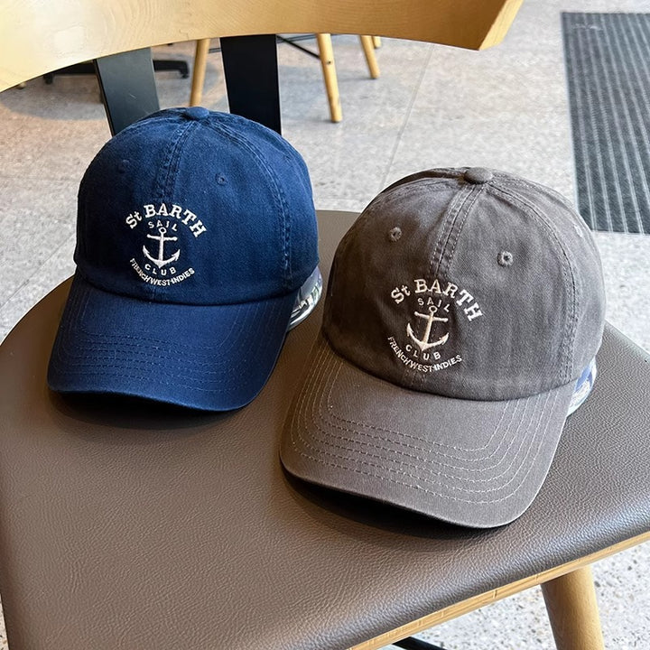 Unisex Nautical-Themed Adjustable Cap Bowlift