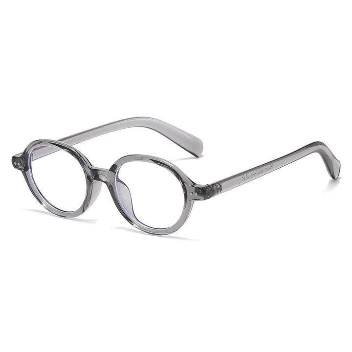 Retro-Inspired Clear Frame Eyeglasses