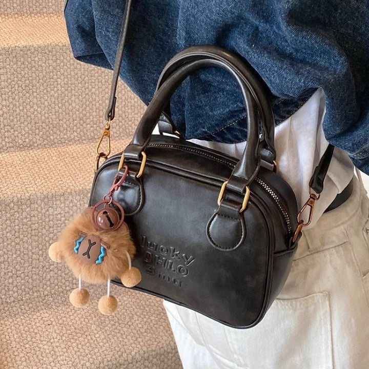 Sleek Structured Mini Shoulder Bag Bowlift