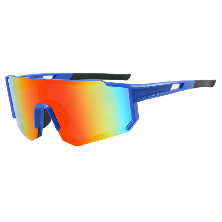 Women's sporty sunglasses in a futuristic design with a wide field of view Bowlift
