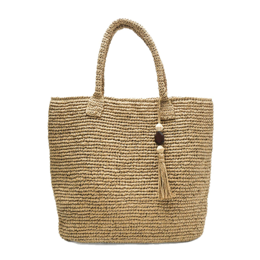 Macramé bag with tassel details Bowlift