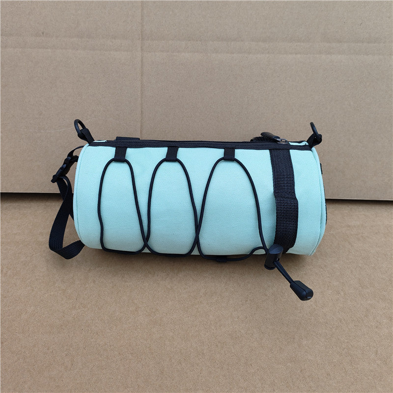 waterproof bicycle handlebar phone bag with touchscreen pocket and zippered cargo Bowlift