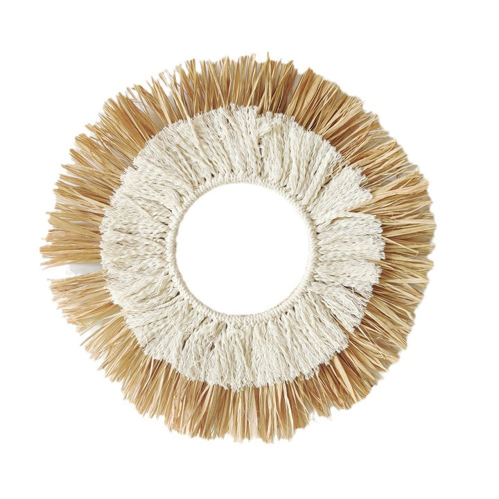 Decorative wall mirror in sunray design Bowlift