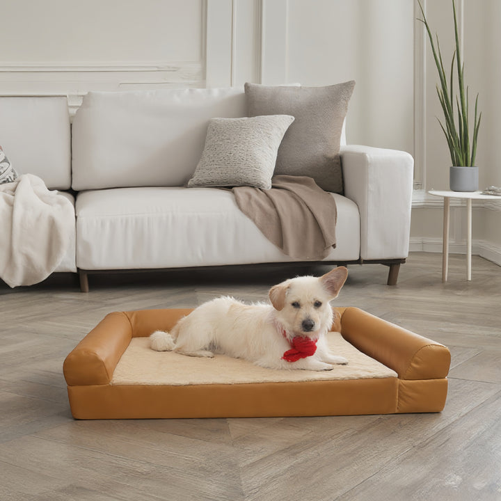 Ultra-Comfort Bolstered dog bed