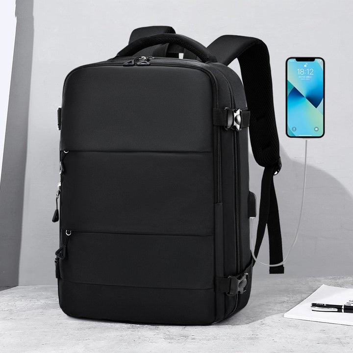 Tech-Enabled Business Laptop Backpack Bowlift