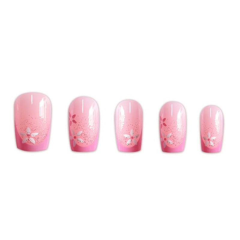 Floral Ombre Nail Wraps Bowlift