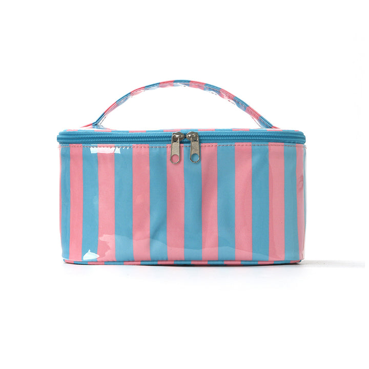 Cosmetic organizer with carry handle and water-repellent coating Bowlift