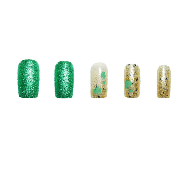 Glamorous Festive Press-On Nail Set Bowlift